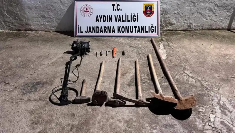 Aydın'da Kaçak Kazı Operasyonu: Suçüstü Yakalananlar Ne Yapacak?