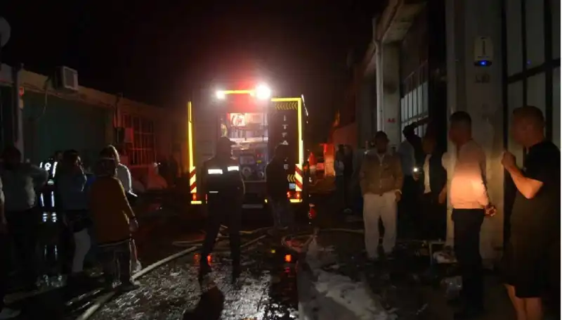 Gözlük Fabrikasında Çıkan Yangın Sonrası Hayat Normale Dönüyor