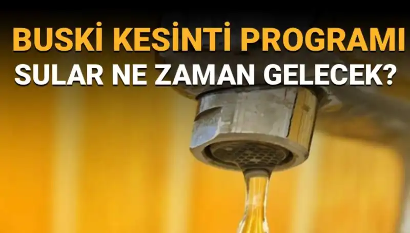 Bursa Nilüfer'de Su Kesintisi Ne Zaman Bitecek? İşte Tarihler!