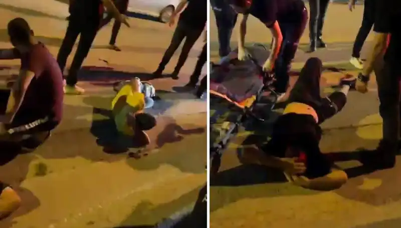 Otomobilden Açılan Ateş, Şok Edici Saldırıda İki Kişiyi Vurdu!